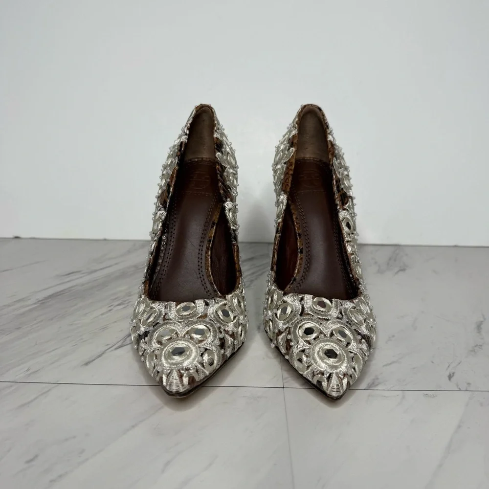 Tory Burch Francesca Pointy Toe Pump 5 1/2